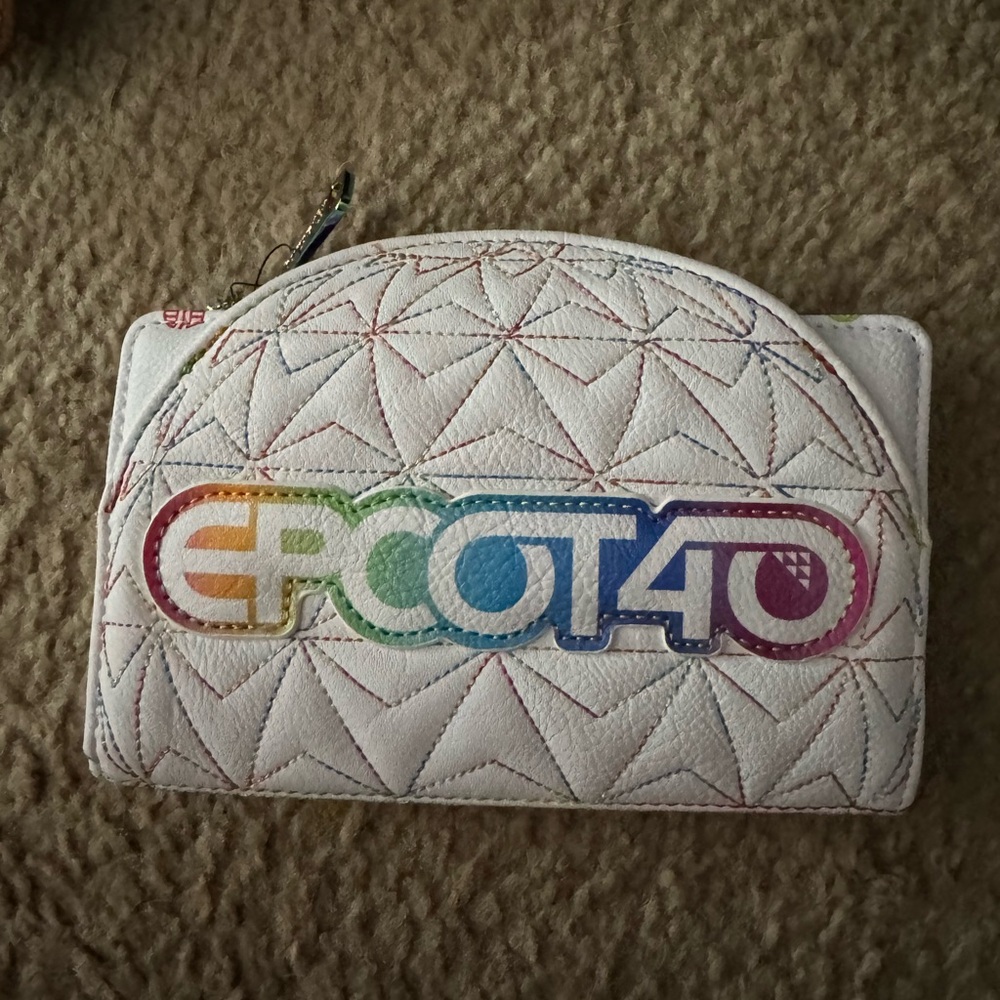 Disney Loungefly Epcot 40 Wallet